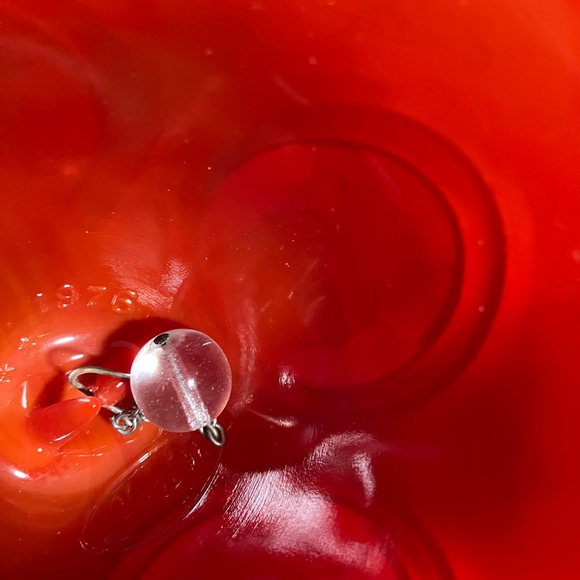 VINTAGE BICENTENNIAL FENTON PATRIOTS BELLS 1776-1976CHOCOLATE SLAG and RED SLAG - Picture 12 of 17